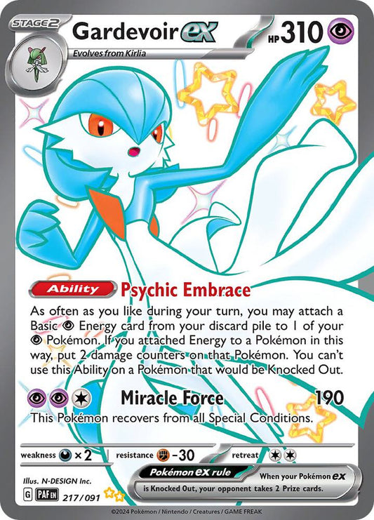Gardevoir ex - 217/091 | SV: Paldean Fates #217/091