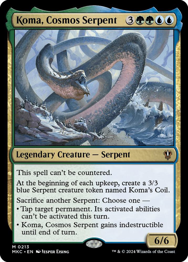 Koma, Cosmos Serpent | Commander: Murders at Karlov Manor #213
