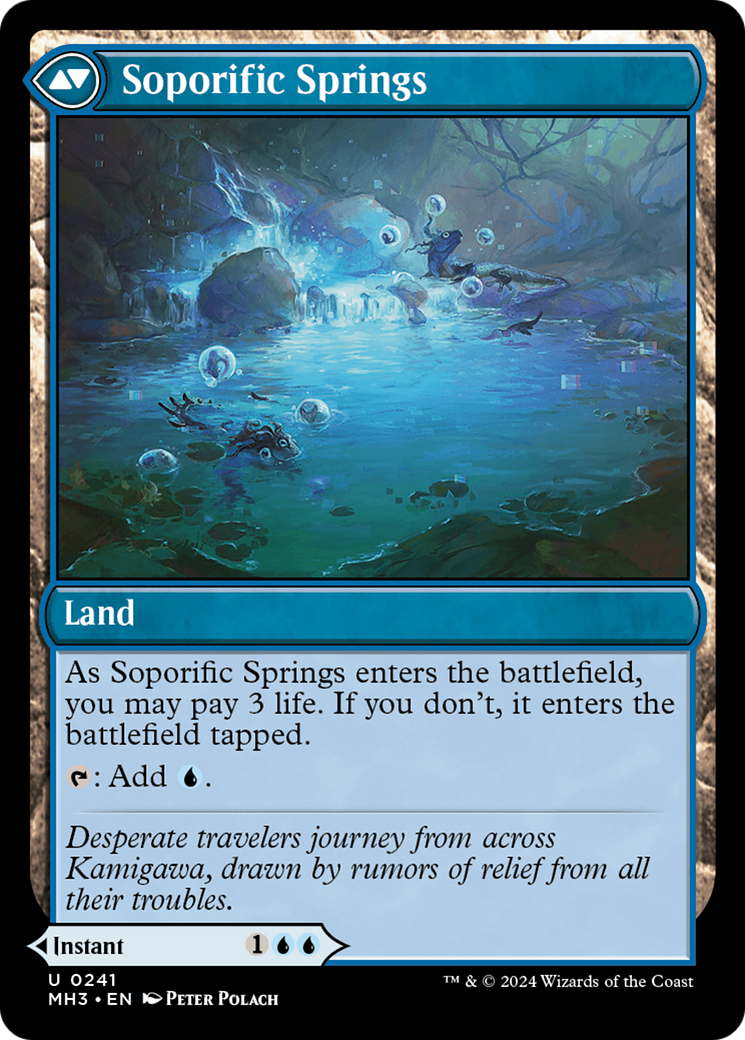 Sink into Stupor // Soporific Springs | Modern Horizons 3 #241 [foil]