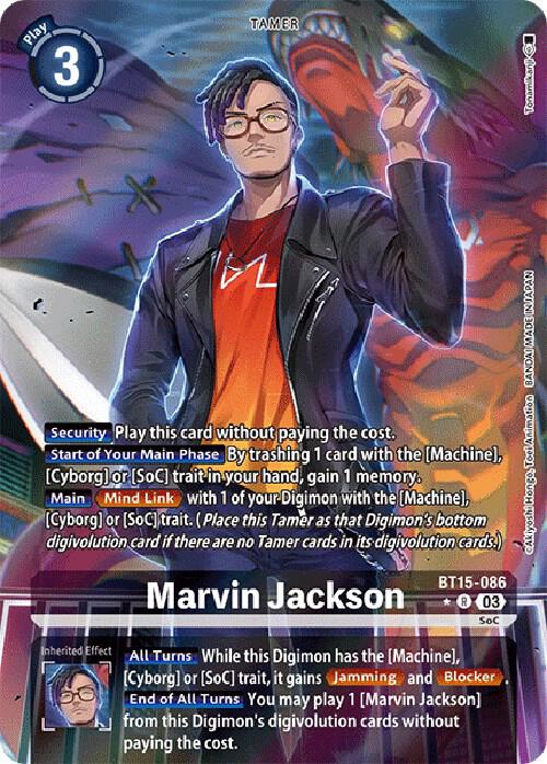 Marvin Jackson (Alternate Art) | Exceed Apocalypse #BT15-086 R