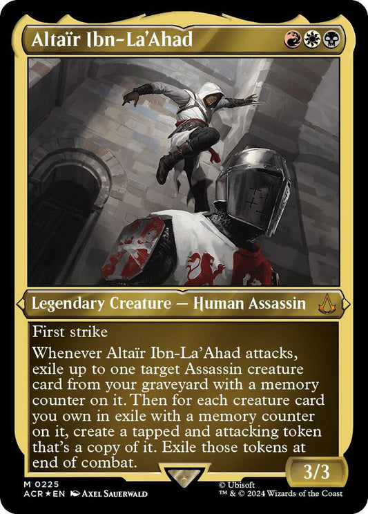 Altair Ibn-La'Ahad (Foil Etched) | Universes Beyond: Assassin's Creed #225