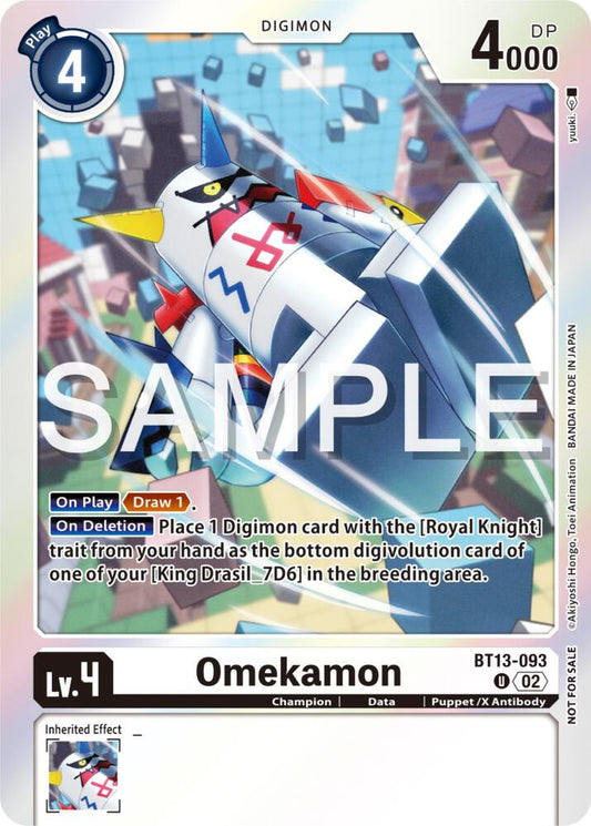 Omekamon (Event Pack 6) | Versus Royal Knights #BT13-093 U