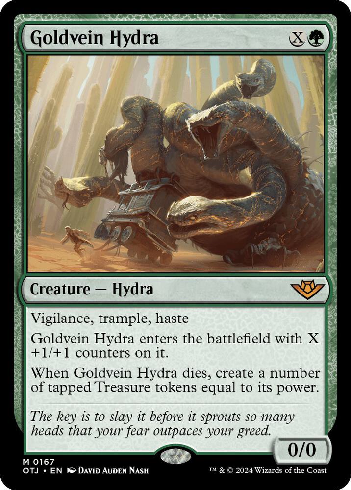 Goldvein Hydra | Outlaws of Thunder Junction #167