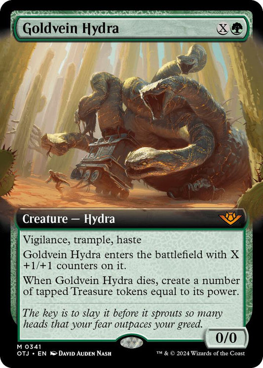 Goldvein Hydra (Extended Art) | Outlaws of Thunder Junction #341