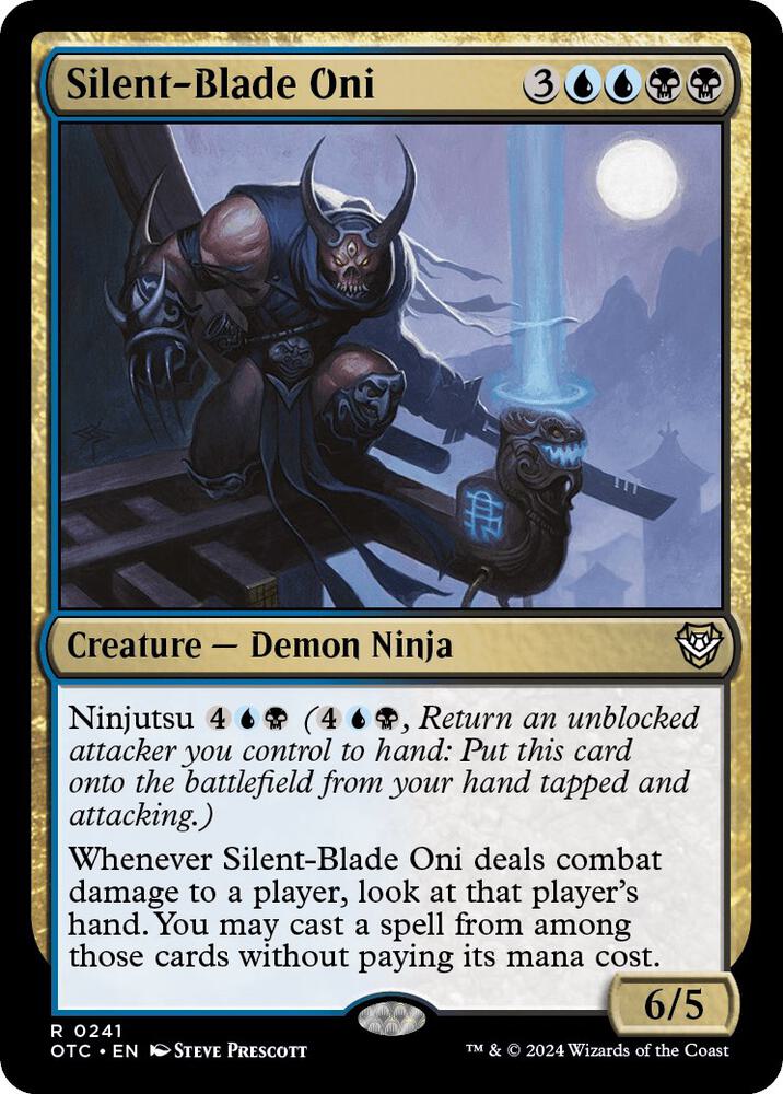 Silent-Blade Oni | Commander: Outlaws of Thunder Junction #241