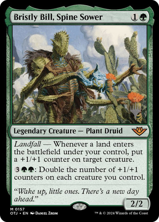 Bristly Bill, Spine Sower | Promo Pack: Outlaws of Thunder Junction #157