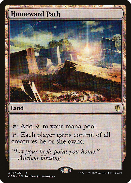 Homeward Path | Commander 2016 #301