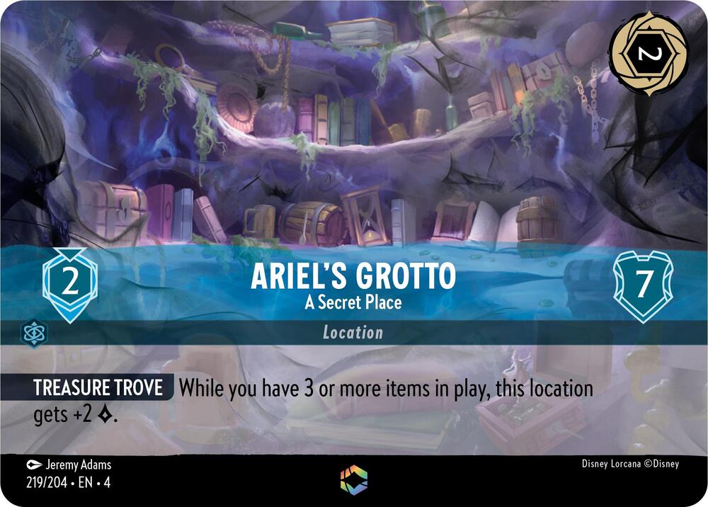 Ariel's Grotto - A Secret Place (Enchanted) | Ursula's Return #219/204