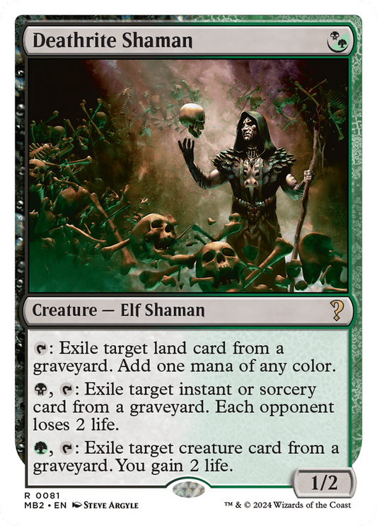 Deathrite Shaman | Mystery Booster 2 #81