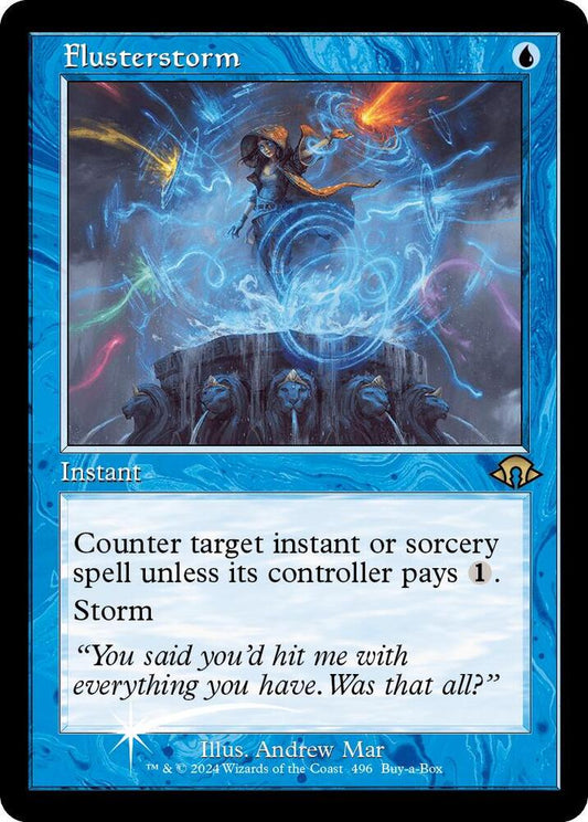 Flusterstorm (Retro Frame) | Buy-A-Box Promos #496