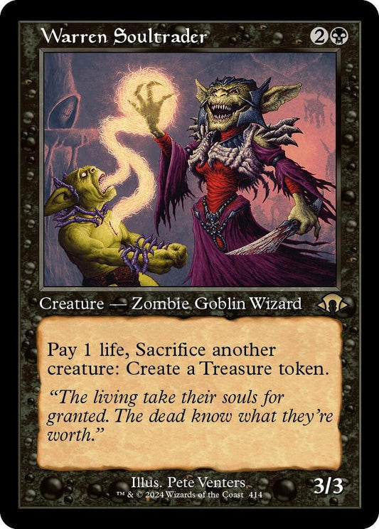 Warren Soultrader (Retro Frame) | Modern Horizons 3 #414