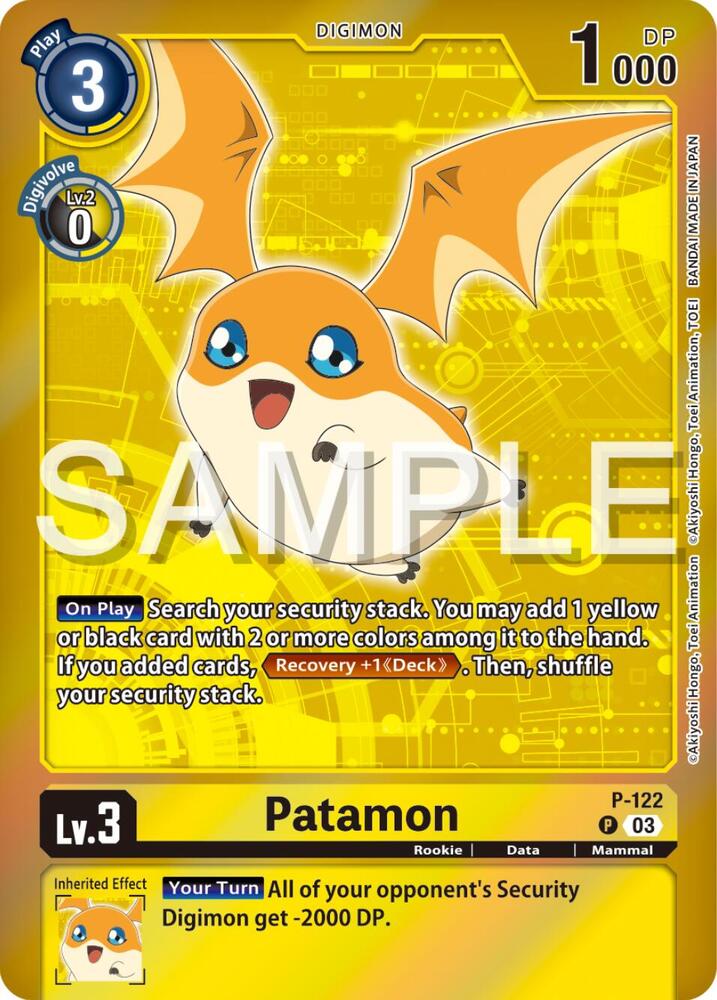 Patamon - P-122 (Digimon Adventure Box 2024) | Digimon Promotion Cards #P-122 P
