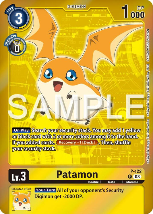 Patamon - P-122 (Digimon Adventure Box 2024) | Digimon Promotion Cards #P-122 P
