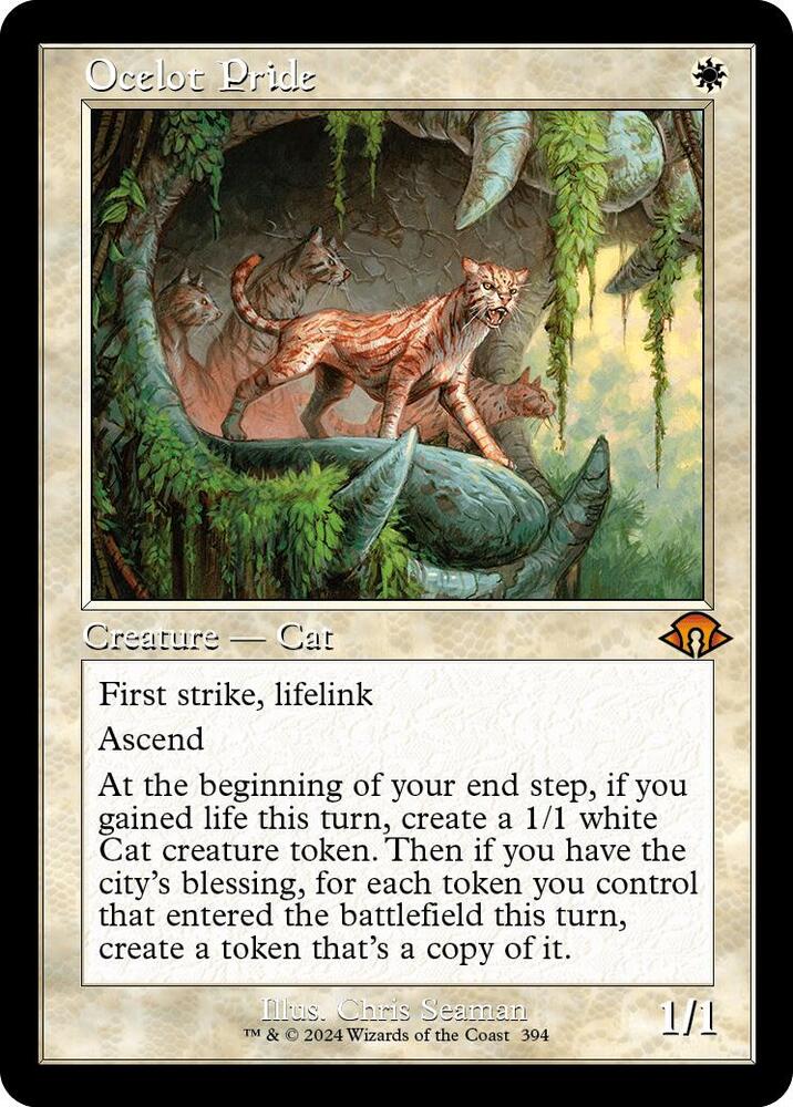 Ocelot Pride (Retro Frame) | Modern Horizons 3 #394