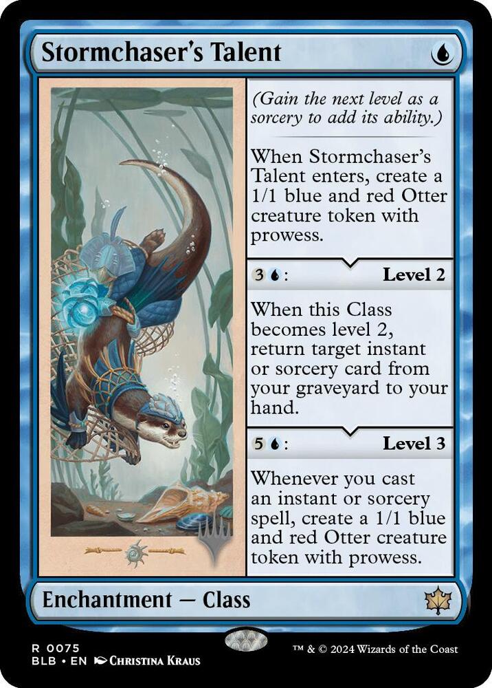 Stormchaser's Talent | Promo Pack: Bloomburrow #75