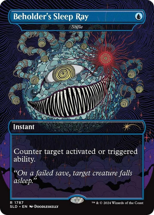 Beholder's Sleep Ray - Stifle | Secret Lair Drop Series #1787