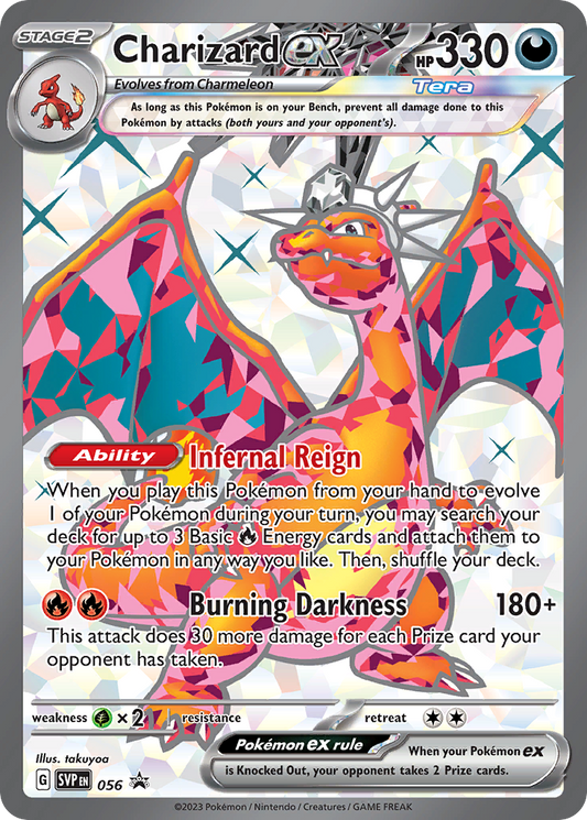 Charizard ex | Scarlet & Violet Black Star Promos #56 [holofoil]
