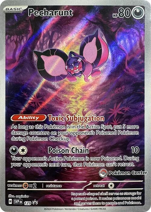 Pecharunt - 129 (Pokemon Center Exclusive) | SV: Scarlet & Violet Promo Cards #129