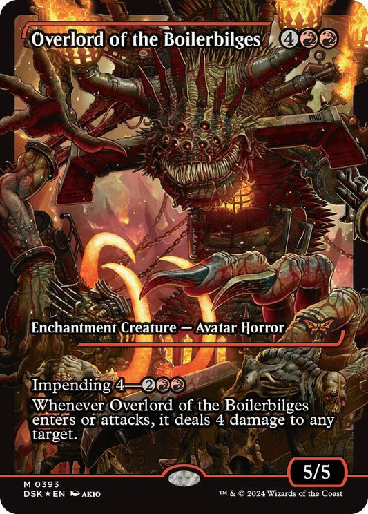 Overlord of the Boilerbilges (Showcase) | Duskmourn: House of Horror #393