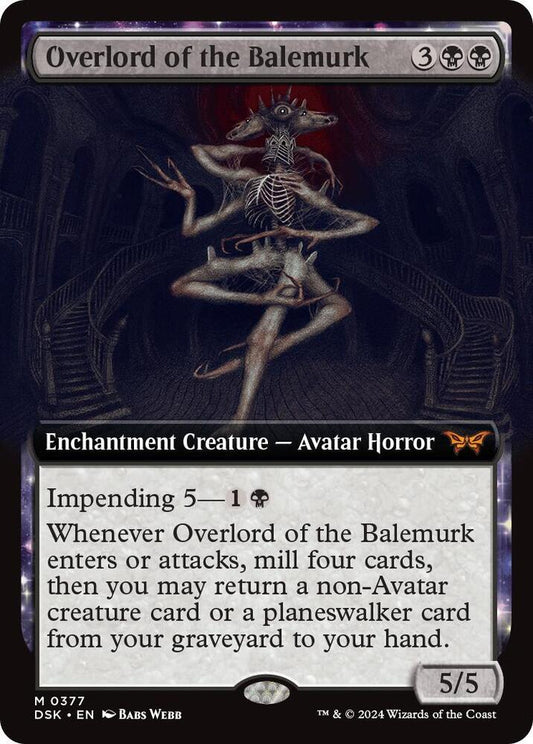 Overlord of the Balemurk (Extended Art) | Duskmourn: House of Horror #377