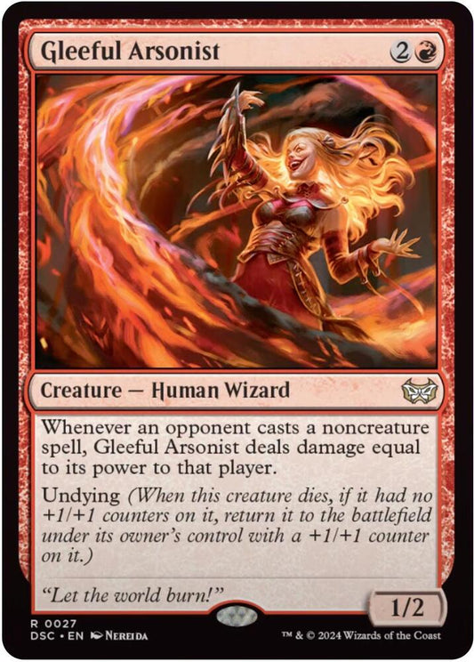 Gleeful Arsonist | Commander: Duskmourn: House of Horror #27