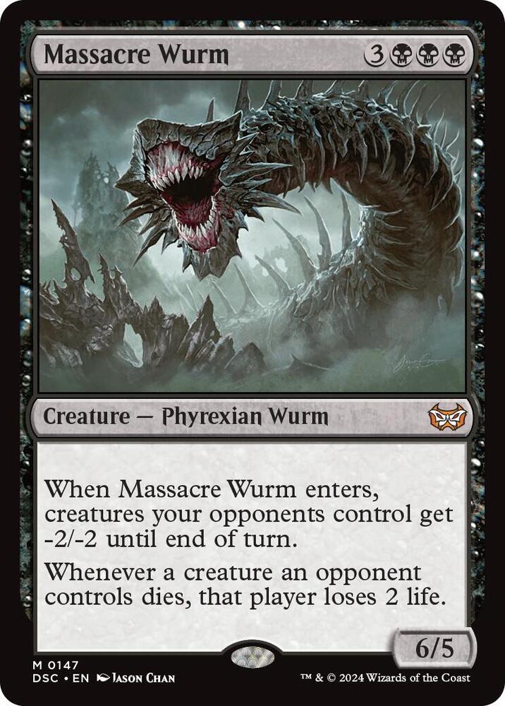 Massacre Wurm | Commander: Duskmourn: House of Horror #147