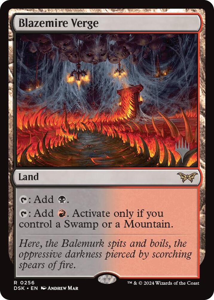 Blazemire Verge | Promo Pack: Duskmourn: House of Horror #256