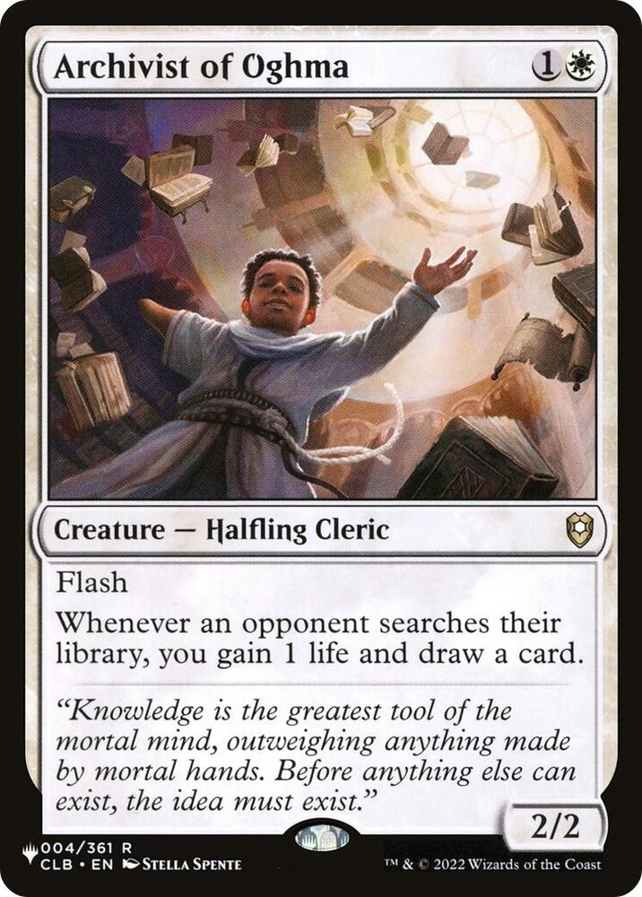 Archivist of Oghma | The List Reprints #004/361