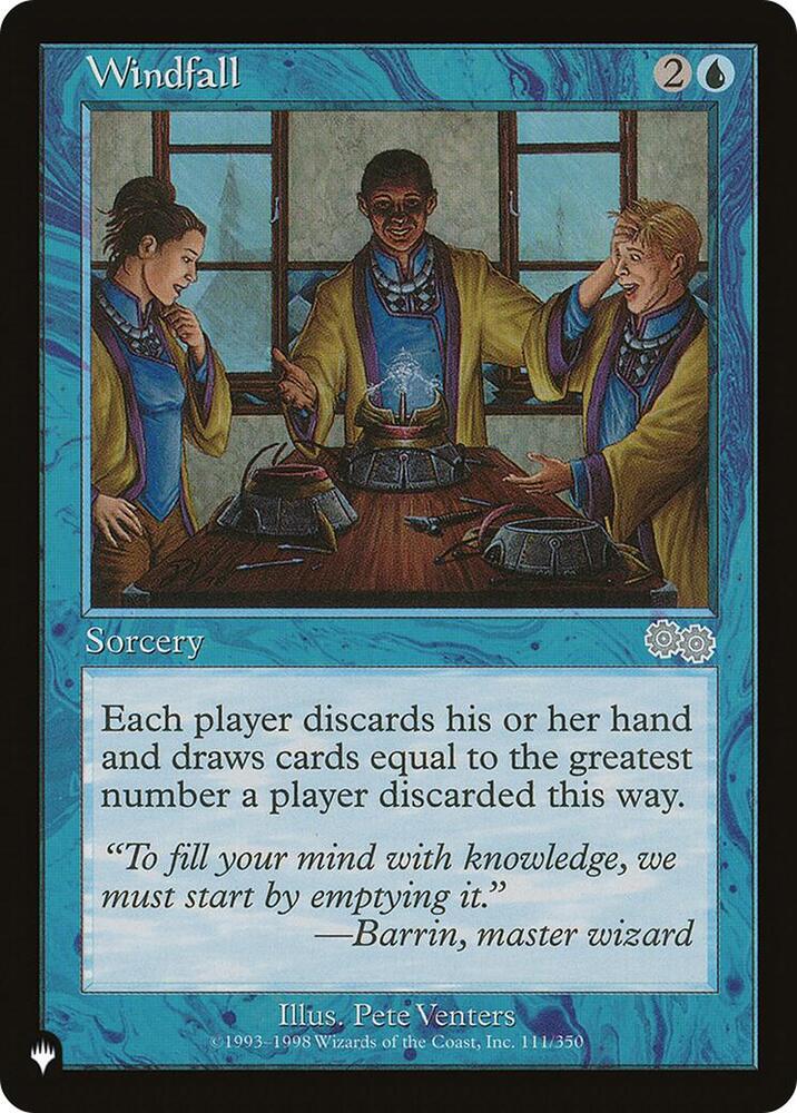 Windfall | The List Reprints #111/350