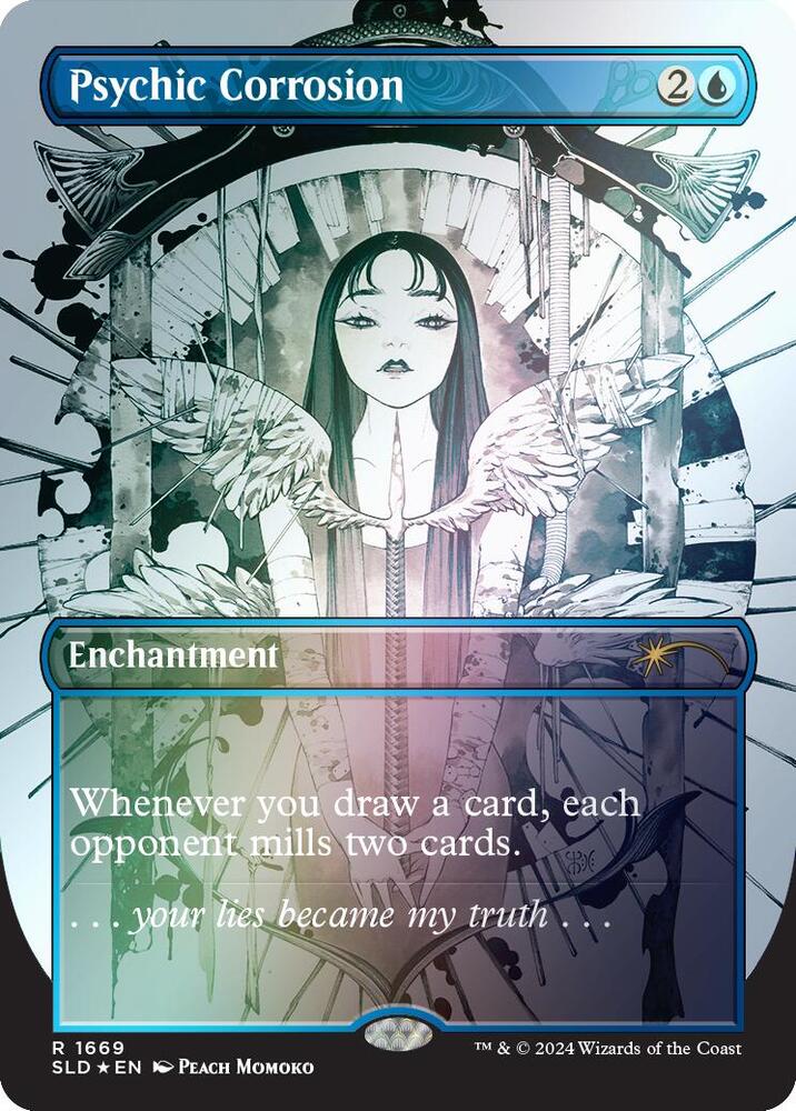 Psychic Corrosion (Rainbow Foil) | Secret Lair Drop Series #1669