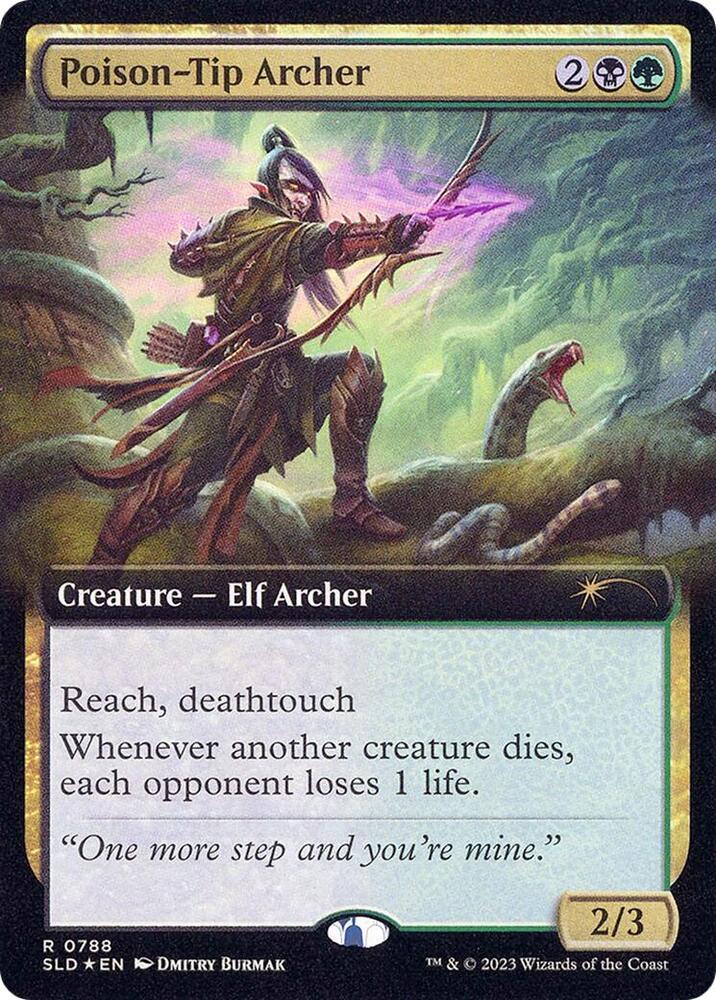 Poison-Tip Archer (Extended Art) | Secret Lair Drop Series #788