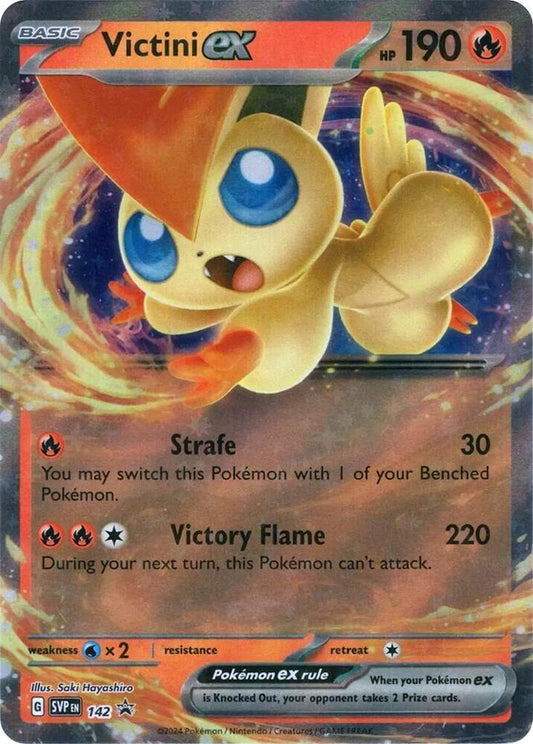 Victini ex - 142 | SV: Scarlet & Violet Promo Cards #142