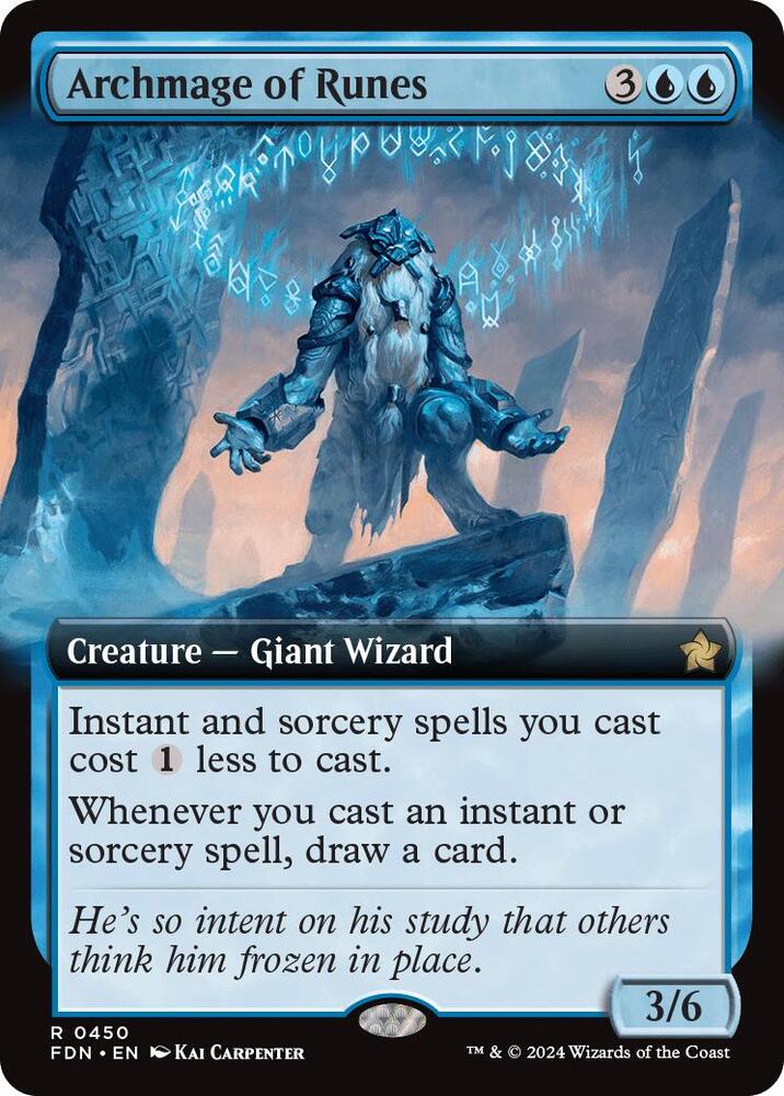 Archmage of Runes (Extended Art) | Foundations #450 – Galactic Games