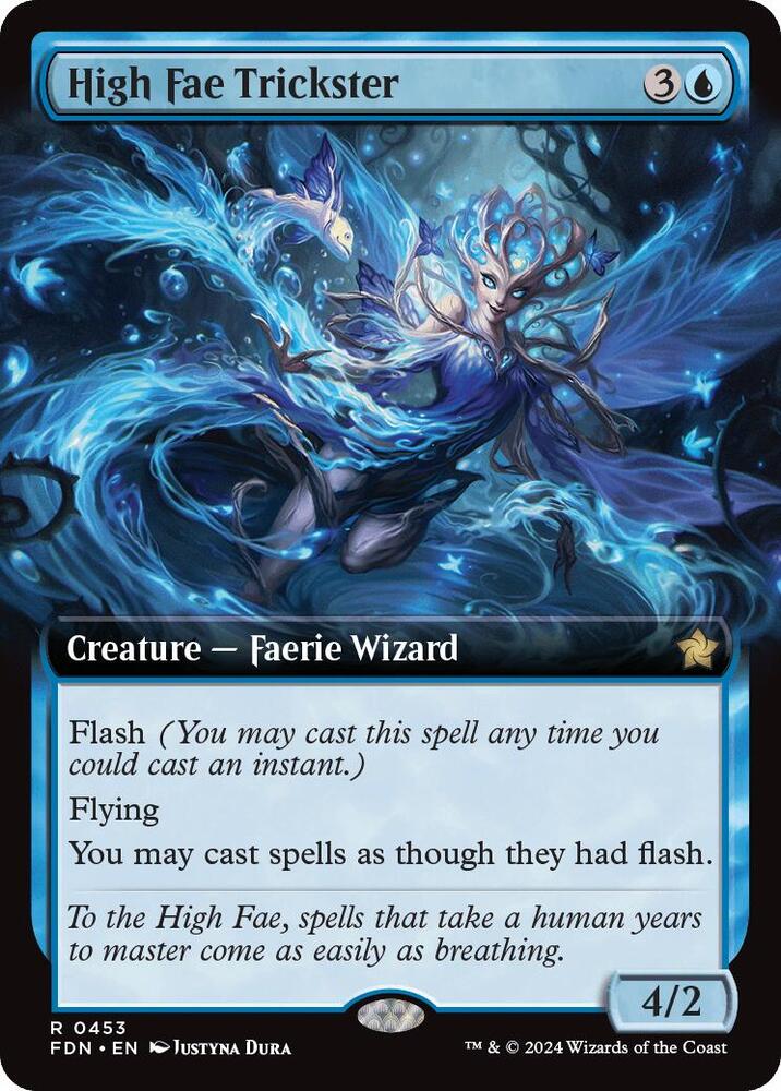 High Fae Trickster (Extended Art) | Foundations #453