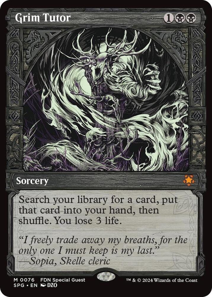 Grim Tutor (Showcase) | Special Guests #76