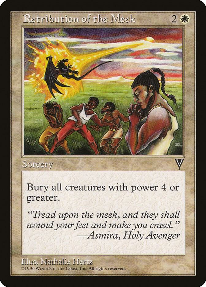 Retribution of the Meek | Visions #unknown