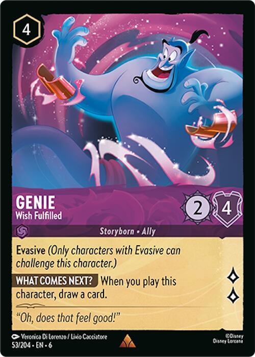 Genie - Wish Fulfilled | Azurite Sea #53/204