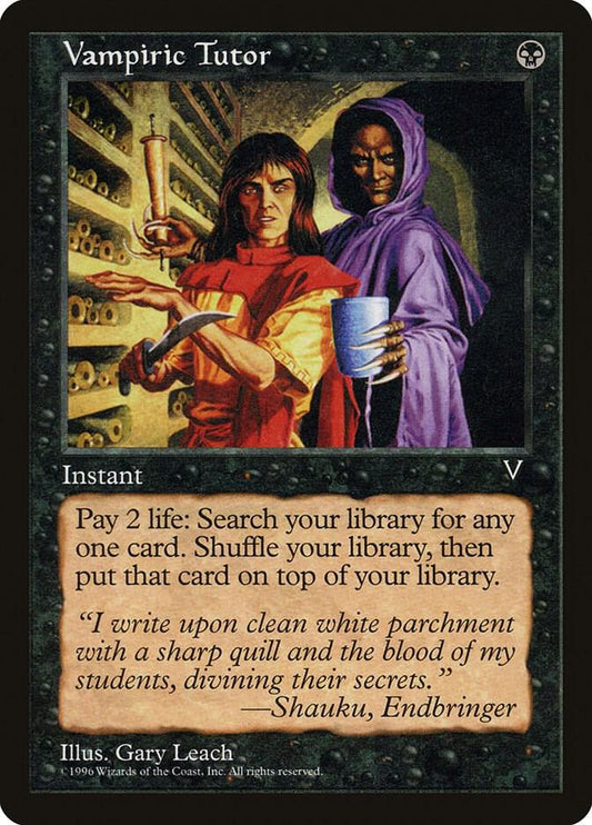 Vampiric Tutor | Visions #unknown