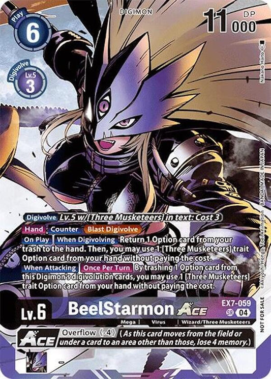 BeelStarmon ACE (Alternate Art) (Box Topper) | Special Limited Set #EX7-059 SR
