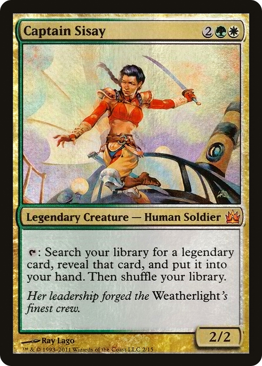 Captain Sisay | From the Vault: Legends #2 [foil]