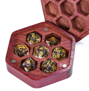 Hexagon Dice Box