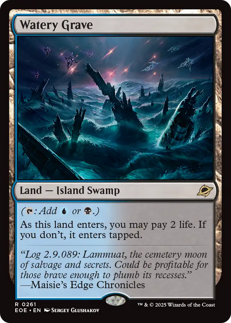 Watery Grave | Edge of Eternities #261 [foil]