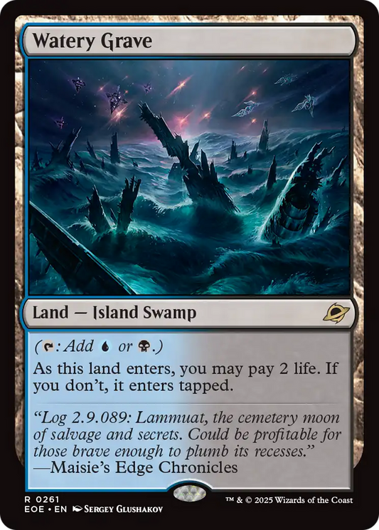 Watery Grave | Edge of Eternities #261 [foil]