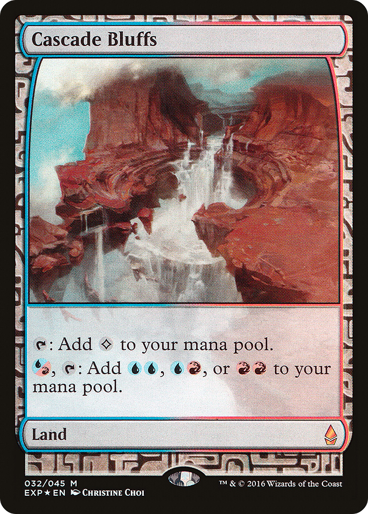 Cascade Bluffs | Zendikar Expeditions #32 [foil]