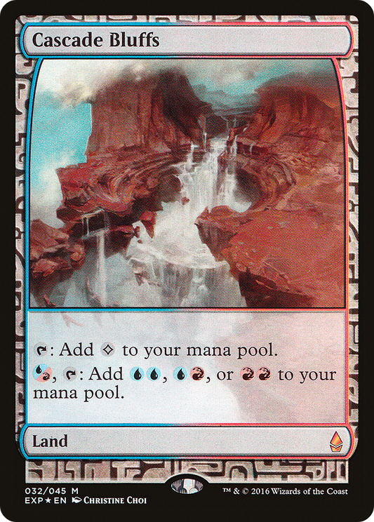 Cascade Bluffs | Zendikar Expeditions #32 [foil]