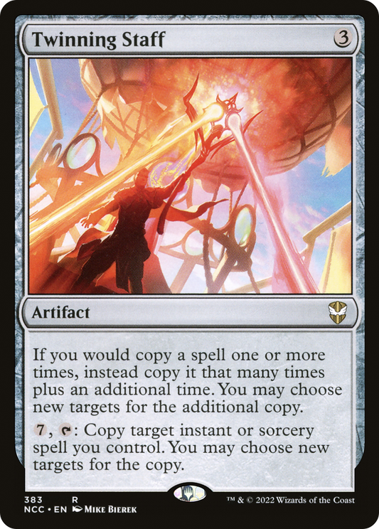 Twinning Staff | New Capenna Commander #383