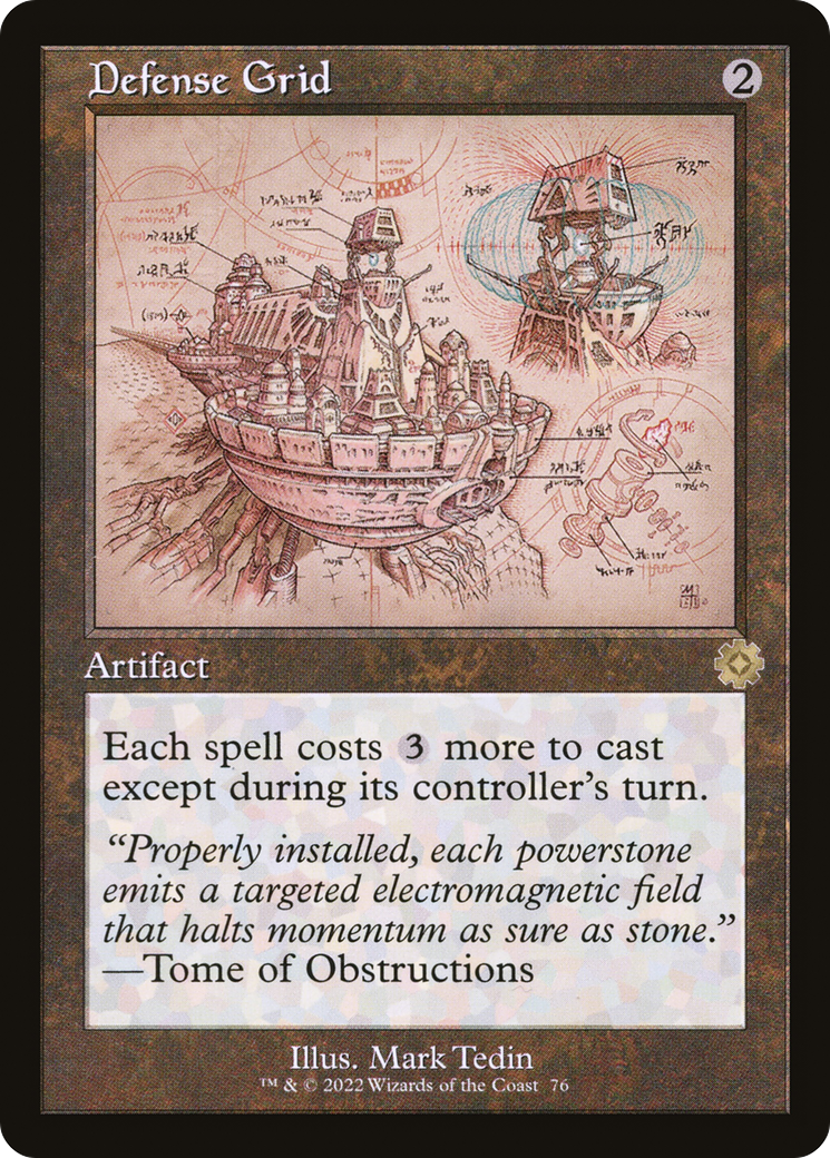 Defense Grid | The Brothers' War Retro Artifacts #76 [foil]