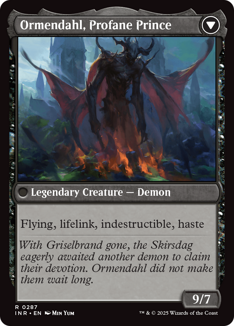 Westvale Abbey // Ormendahl, Profane Prince | Innistrad Remastered #287 [foil]