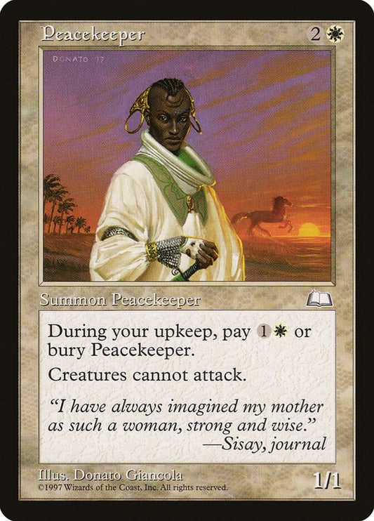 Peacekeeper | Weatherlight #unknown