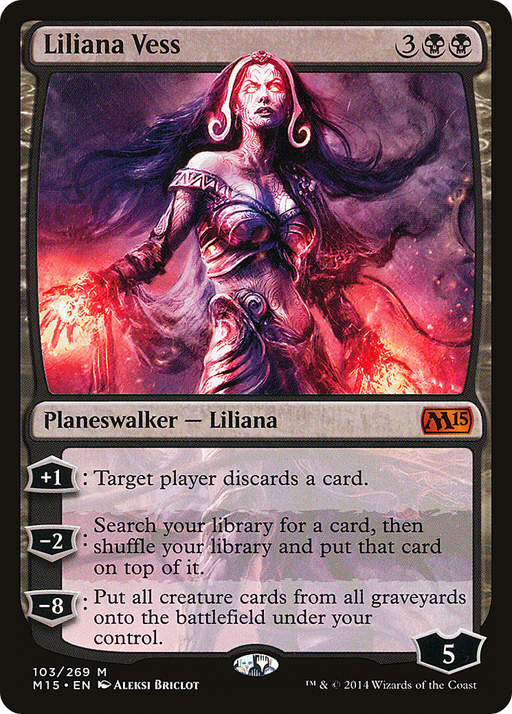 Liliana Vess | Magic 2015 #103